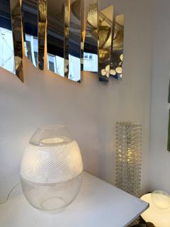  Mazzega Murano LT 353 Egg Lamp Vase Murano Glass by Mazzega Italy 1970s - 4553681