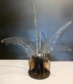  Mazzega Murano Mazzega Lampara LT 365 da tavolo Table Lamp Sculpture Circa 1970 - 4157245