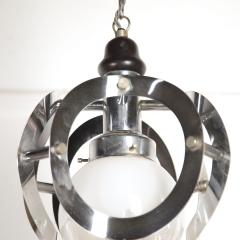  Mazzega Murano Mid Century Italian AV Mazzega Glass Ceiling Light - 3634777