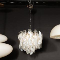  Mazzega Murano Mid Century Modernist Hand Blown Murano Glass Torciglioni Chandelier By Mazzega - 3443222