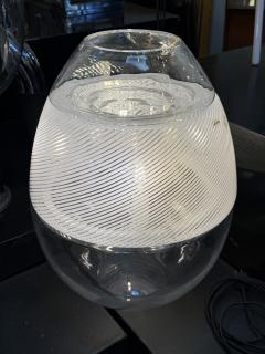  Mazzega Murano Model LT 353 Egg Table Lamp Vase by Carlo Nason for AV Mazzega - 4712422