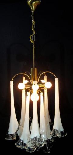  Mazzega Murano Murano Chandelier 1970s - 670859