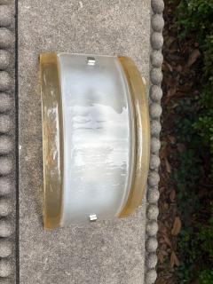  Mazzega Murano Pair Of Murano Glass Sconces By Mazzega - 4676673
