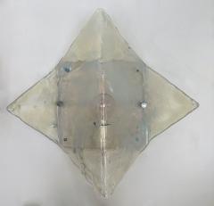  Mazzega Murano Pair of Sconces LP253 Murano Glass by Carlo Nason for Mazzega Italy 1970s - 4106050