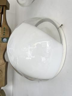  Mazzega Murano Pair of Sconces Murano Glass LP245 by Mazzega Italy 1970s - 2788273