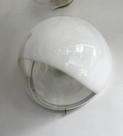  Mazzega Murano Pair of Sconces Murano Glass LP245 by Mazzega Italy 1970s - 2788276