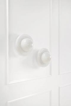  Mazzega Murano Pair of Wall Flush Mount Lights by Mazzega - 3199745
