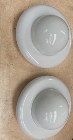  Mazzega Murano Pair of Wall Flush Mount Lights by Mazzega - 3199747