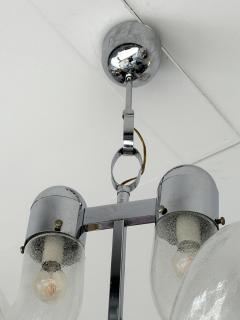  Mazzega Murano Pendant Lighting Murano Glass and Metal by Aldo Nason for Mazzega Italy 1970s - 4345484