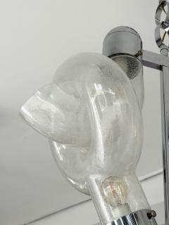  Mazzega Murano Pendant Lighting Murano Glass and Metal by Aldo Nason for Mazzega Italy 1970s - 4345488