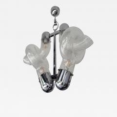  Mazzega Murano Pendant Lighting Murano Glass and Metal by Aldo Nason for Mazzega Italy 1970s - 4345600