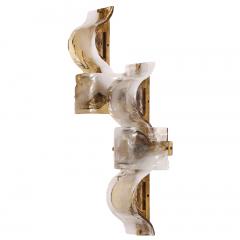  Mazzega Murano Rare Mazzega Murano Wall Light Fixture C 1960  - 4611199