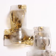  Mazzega Murano Rare Mazzega Murano Wall Light Fixture C 1960  - 4611200