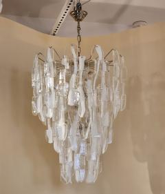  Mazzega Murano Venini Murano Glass Chandelier - 3029646