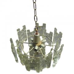  Mazzega Murano Vintage H Shape Murano Glass Mazzega Chandelier by Carlo Nason - 2697714