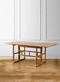  McGuire Furniture 1970s McGuire console with flip top top  - 3372915