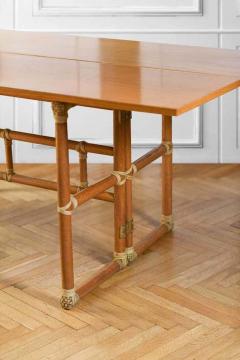  McGuire Furniture 1970s McGuire console with flip top top  - 3372916