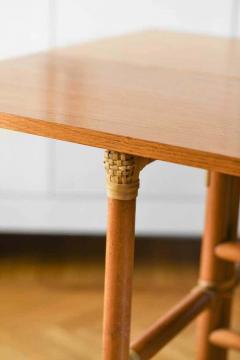  McGuire Furniture 1970s McGuire console with flip top top  - 3372918