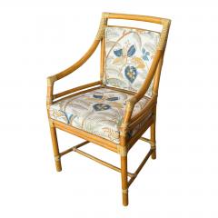  McGuire Furniture John and Elinor McGuire McGuire Furniture Co Bamboo Rattan Target Dining Arm Chair 1 of 6 - 4645921