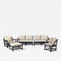  McGuire Furniture McGuire San Francisco Rattan Living Room Suite Set of Five - 3505226