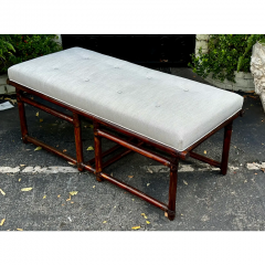  McGuire Furniture Mid Century Modern 1950 s McGuire Furniture Company Bamboo Bench - 3059219