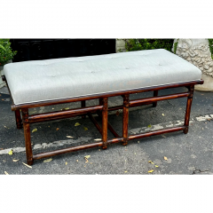  McGuire Furniture Mid Century Modern 1950 s McGuire Furniture Company Bamboo Bench - 3059221