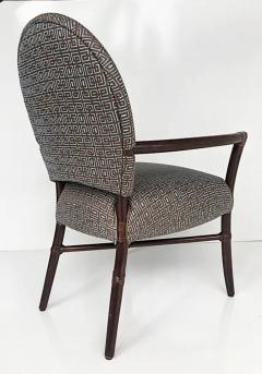  McGuire Furniture Vintage McGuire San Francisco Dining Armchairs Upholstered Set of 6 - 3502558