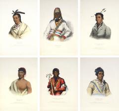  McKenney Hall A Group of Native American Chiefs and Warriors  - 2541366