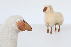  Meier Hanns Peter Krafft decorative pair of sheep Meier Germany 1970 - 3838009