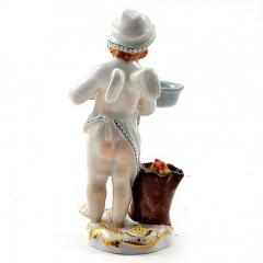  Meissen Meissen Porcelain Figurine of a Cupid as a Cook - 176475