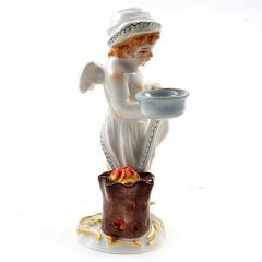  Meissen Meissen Porcelain Figurine of a Cupid as a Cook - 176476