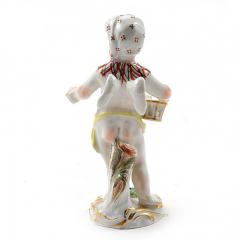  Meissen Meissen Porcelain Figurine of a Cupid as an Egg Seller - 176486