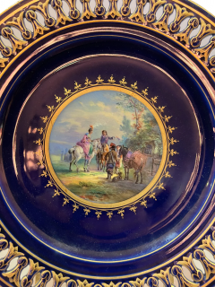  Meissen Porcelain Manufactory A MEISSEN PORCELAIN RETICULATED PLATE 19TH CENTURY - 3567168