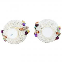  Meissen Porcelain Manufactory Antique Meissen Manner Pair of Snowball Porcelain Vases - 4181944