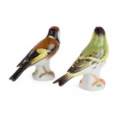  Meissen Porcelain Manufactory Collection of four Meissen porcelain bird models - 4113631