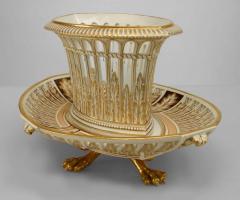  Meissen Porcelain Manufactory Continental German Meissen Porcelain and Gilt Centerpiece - 4200440