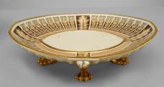  Meissen Porcelain Manufactory Continental German Meissen Porcelain and Gilt Centerpiece - 4200443