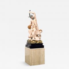  Meissen Porcelain Manufactory Early Neo Classical Meissen Porcelain Sculpture of Samson the Phillistines - 4623399