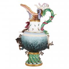  Meissen Porcelain Manufactory Large porcelain Water ewer from the Elements series by Meissen - 3411372