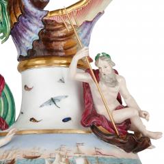  Meissen Porcelain Manufactory Large porcelain Water ewer from the Elements series by Meissen - 3411374