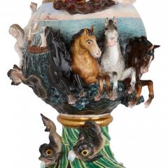  Meissen Porcelain Manufactory Large porcelain Water ewer from the Elements series by Meissen - 3411375