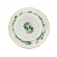  Meissen Porcelain Manufactory Meissen Porcelain Green Dragon Coffee Service - 4594666