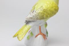  Meissen Porcelain Manufactory Meissen Porcelain Miniature Canary Bird Figurine 20th Century Germany - 3095917