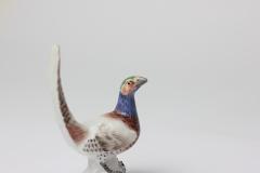  Meissen Porcelain Manufactory Meissen Porcelain Miniature Pheasant Bird Figurine 20th Century Germany - 3095878