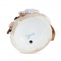  Meissen Porcelain Manufactory Pair of antique Meissen porcelain figures of Malabar musicians - 3464183