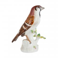  Meissen Porcelain Manufactory Set of three German porcelain bird figures by Meissen - 4074988