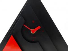  Memphis Milano Postmodern Pyramid Desk or Table Clock by Makiko Taniguchi Japan 1980s - 4064446