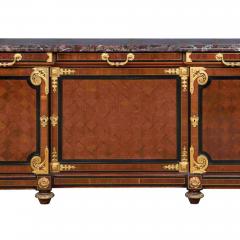  Mercier Fr res Antique Louis XVI Style Mahogany Ormolu and Marble Cabinet - 2003879