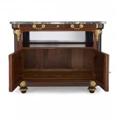  Mercier Fr res Gilt bronze mounted mahogany side cabinet by Mercier Freres - 1856970