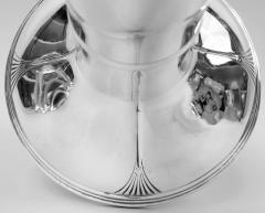  Meriden Britannia Company Pair of International American Art Deco Sterling Silver Candlesticks - 4542900